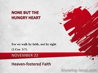 Heaven-fostered Faith